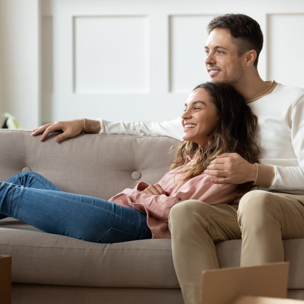 Couple In Their New Pad