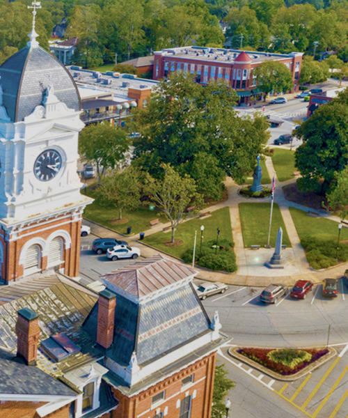 CovingtonSquare2121x1413NFcom About Town Aerial View
