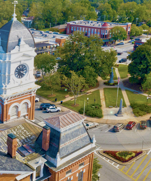 About Town Aerial View